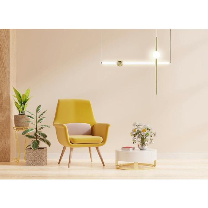 Moosee MOOSEE lampa wisząca LIBRA 60 ON złota (MSE010100219)
