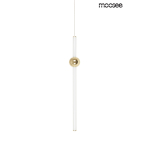 Moosee MOOSEE lampa wisząca LIBRA 60 IN  biała / złota (MSE010100220)