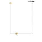 Moosee MOOSEE lampa wisząca LIBRA 60 IN  biała / złota (MSE010100220)