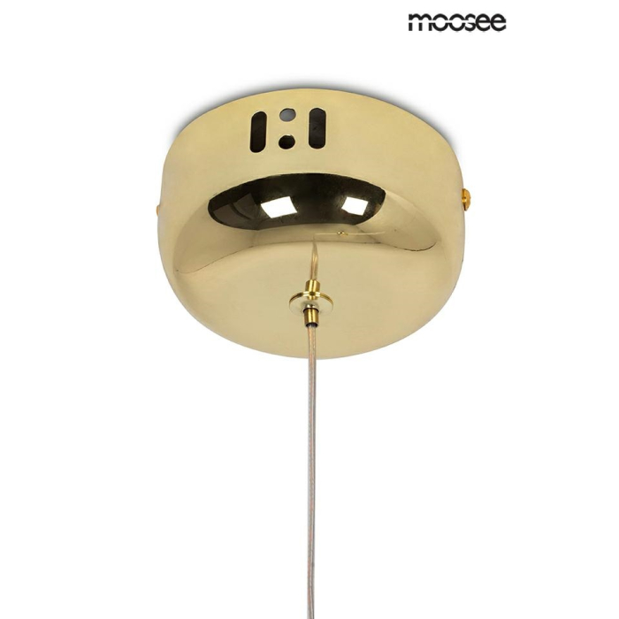 Moosee MOOSEE lampa wisząca LIBRA 60 IN  biała / złota (MSE010100220)