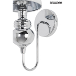 MOOSEE lampa ścienna QUEEN 15 srebrna (MSE010100226)