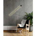 MOOSEE lampa ścienna OMBRE 60 czarna (MSE010100243)