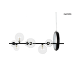 MOOSEE lampa wisząca ALURE LINE 90 czarna (MSE010100285)