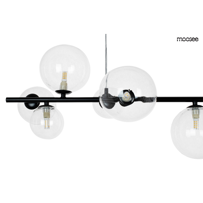 MOOSEE lampa wisząca ALURE LINE 90 czarna (MSE010100285)