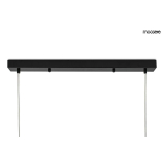 MOOSEE lampa wisząca ALURE LINE 90 czarna (MSE010100285)