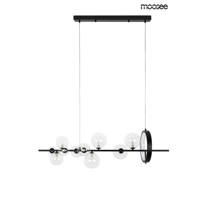 MOOSEE lampa wisząca ALURE LINE 120 czarna (MSE010100286)