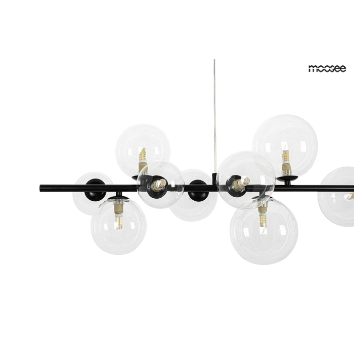 MOOSEE lampa wisząca ALURE LINE 120 czarna (MSE010100286)