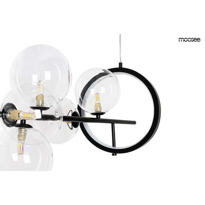 MOOSEE lampa wisząca ALURE LINE 120 czarna (MSE010100286)