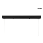 MOOSEE lampa wisząca ALURE LINE 120 czarna (MSE010100286)