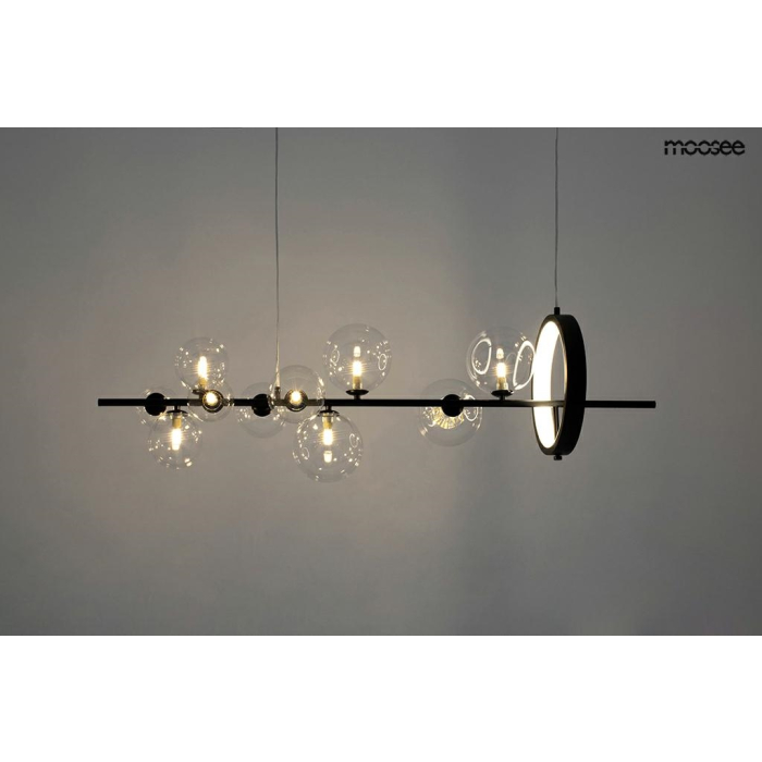 MOOSEE lampa wisząca ALURE LINE 120 czarna (MSE010100286)
