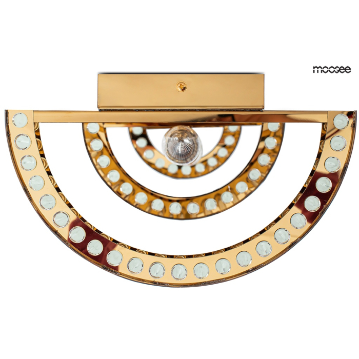 MOOSEE lampa ścienna ESTRO złota (MSE010100266)