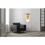 MOOSEE lampa ścienna ESTRO złota (MSE010100266)