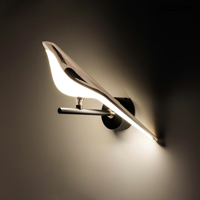MOOSEE lampa ścienna BIRD złota (MSE010100292)