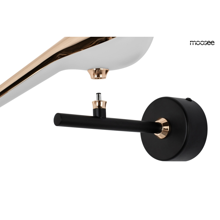 MOOSEE lampa ścienna BIRD złota (MSE010100292)