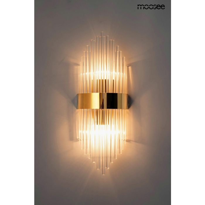 MOOSEE lampa ścienna FLORENS S złota (MSE010100357)