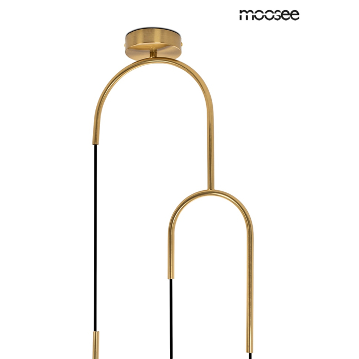 MOOSEE lampa wisząca LIFT złota (MSE010100310)
