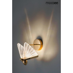 MOOSEE lampa ścienna BUTTERFLY S złota (MSE010100323)