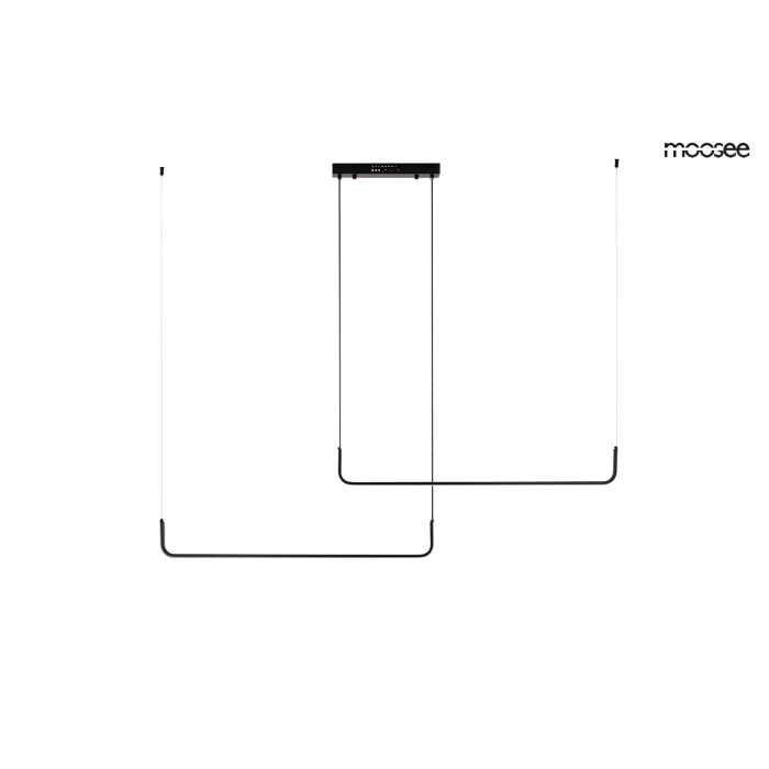 MOOSEE lampa wisząca SHAPE DUO 120 czarna (MSE010100329)