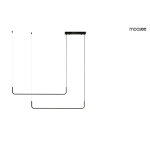MOOSEE lampa wisząca SHAPE DUO 120 czarna (MSE010100329)