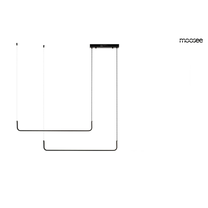 MOOSEE lampa wisząca SHAPE DUO 120 czarna (MSE010100329)