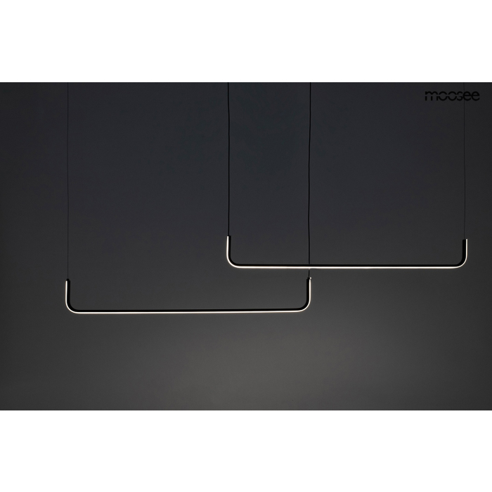 MOOSEE lampa wisząca SHAPE DUO 120 czarna (MSE010100329)