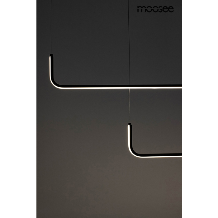 MOOSEE lampa wisząca SHAPE DUO 120 czarna (MSE010100329)