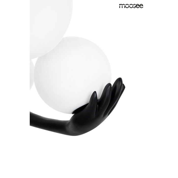 MOOSEE lampa podłogowa HUMAN czarna (MSE010100326)