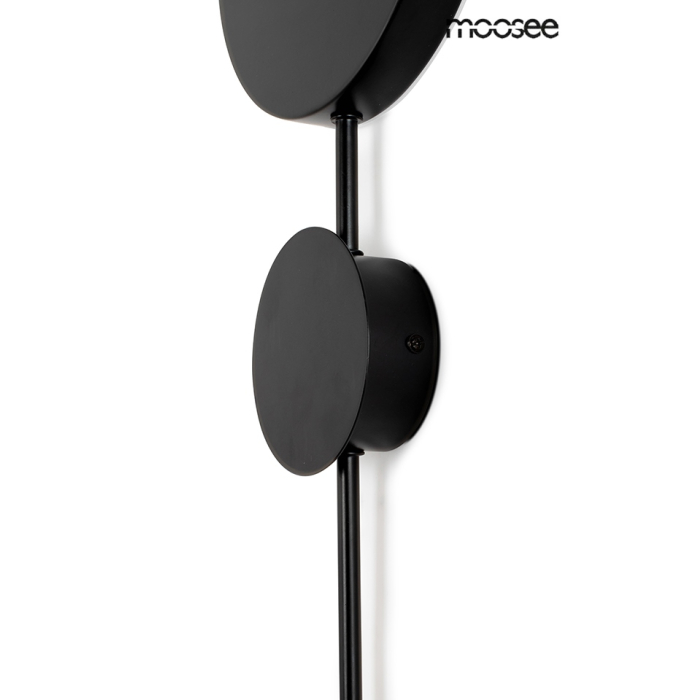 MOOSEE lampa ścienna SHADOW 2 czarna (MSE010100353)
