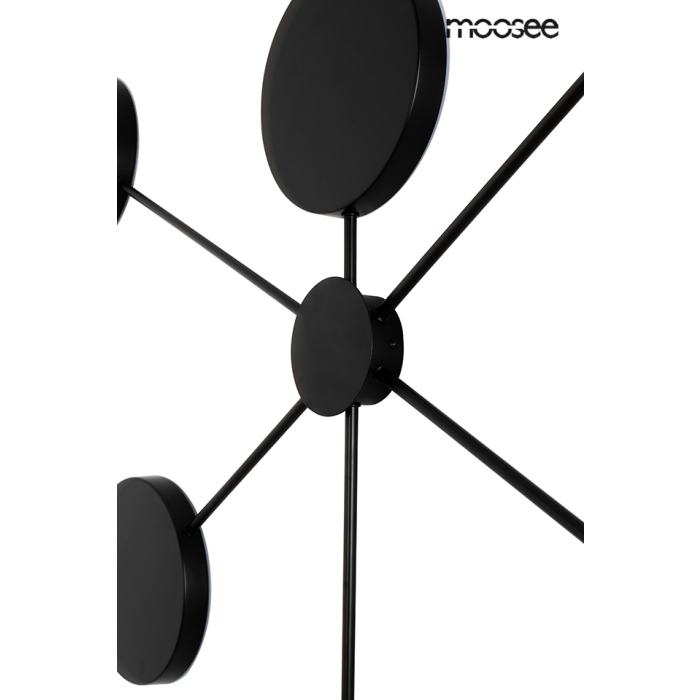 MOOSEE lampa ścienna SHADOW 6 czarna (MSE010100356)