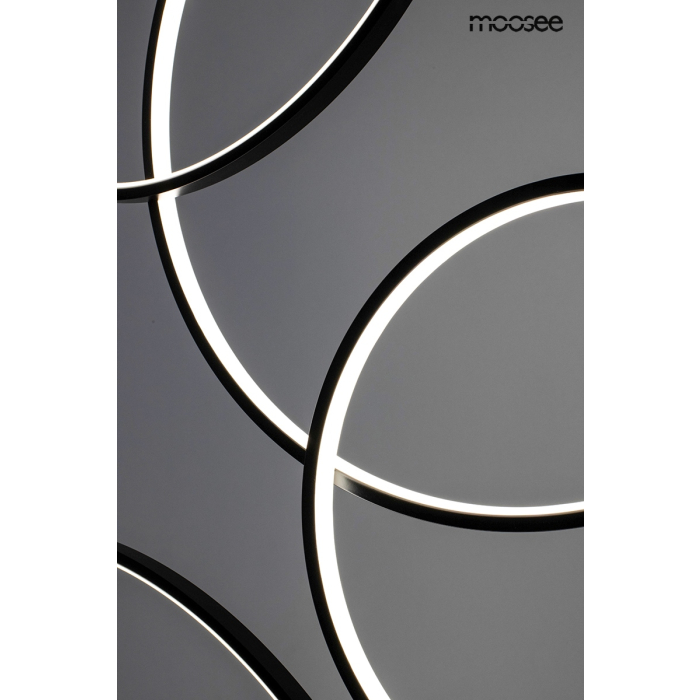 MOOSEE lampa wisząca CIRCULO SIX czarna (MSE010100371)