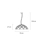 King Home Lampa wisząca SPUTNIK (MD21010-1-700)