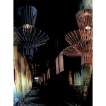 King Home Lampa wisząca STRAW szara - stal węglowa (966S1.GREY)