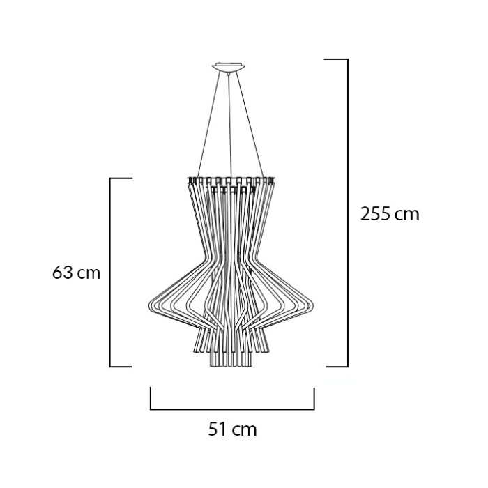 King Home Lampa wisząca STRAW szara - stal węglowa (966S1.GREY)