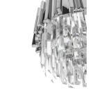 King Home Lampa wisząca IMPERIAL LONG SILVER 90 - stal, kryształ (DW-D5689S.SILVER)