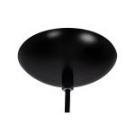 King Home Lampa wisząca HALM 20 czarna - szkło, metal (MD10563-1-200T.BLACK)