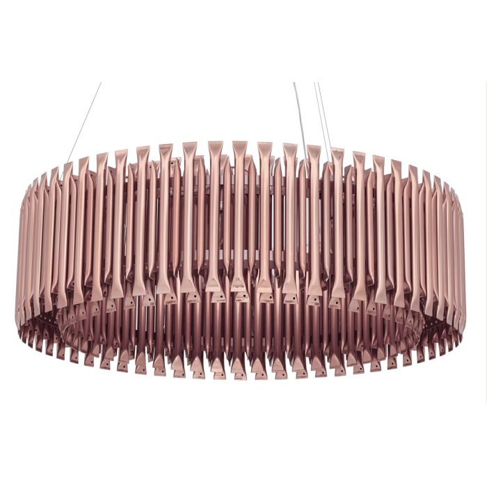 King Home Lampa wisząca GALLIANO miedziana - aluminium, stal węglowa (1162.S1.COPPER)