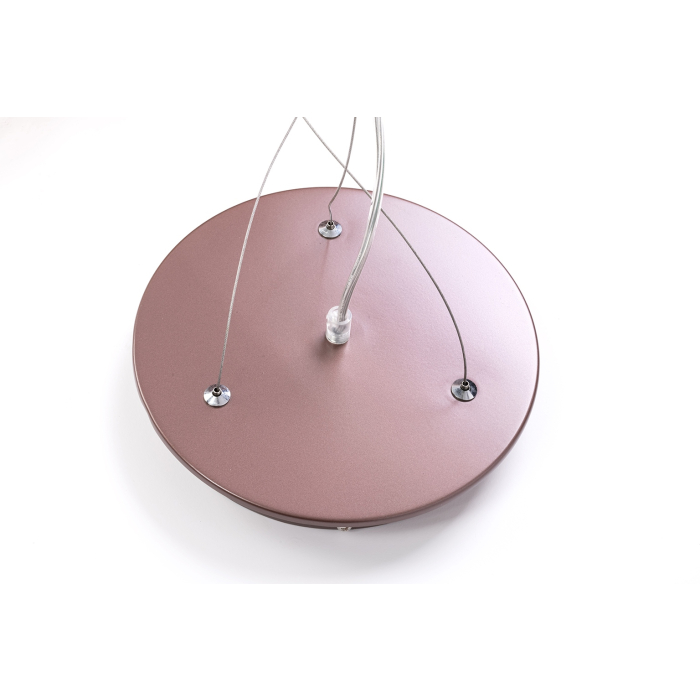King Home Lampa wisząca GALLIANO miedziana - aluminium, stal węglowa (1162.S1.COPPER)