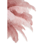 King Home Lampa podłogowa TIFFANY 175 różowa mosiądz / naturalne pióra (JL0019.PINK)