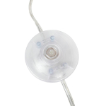 King Home Lampa podłogowa TIFFANY 175 biała  mosiądz / naturalne pióra (JL0019.WHITE)