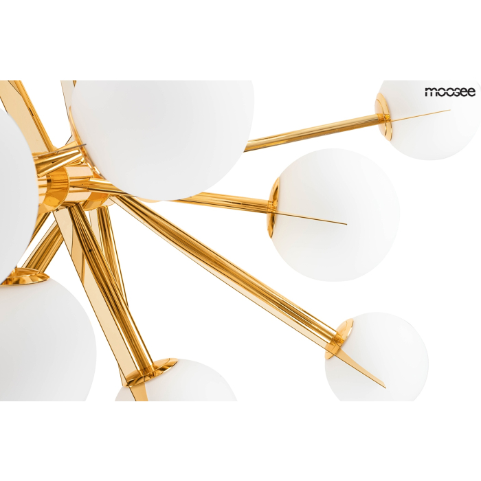 Moosee MOOSEE lampa wisząca SOLEI złota (MSE010100141)