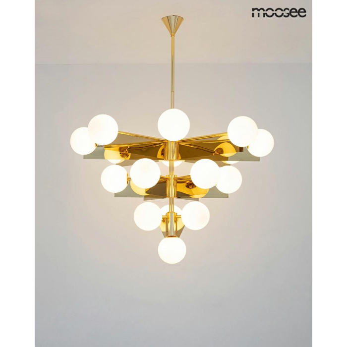 Moosee MOOSEE lampa wisząca SOLEI złota (MSE010100141)