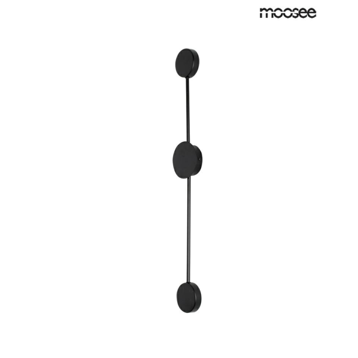 MOOSEE lampa ścienna SHADOW 2 czarna (MSE010100246)