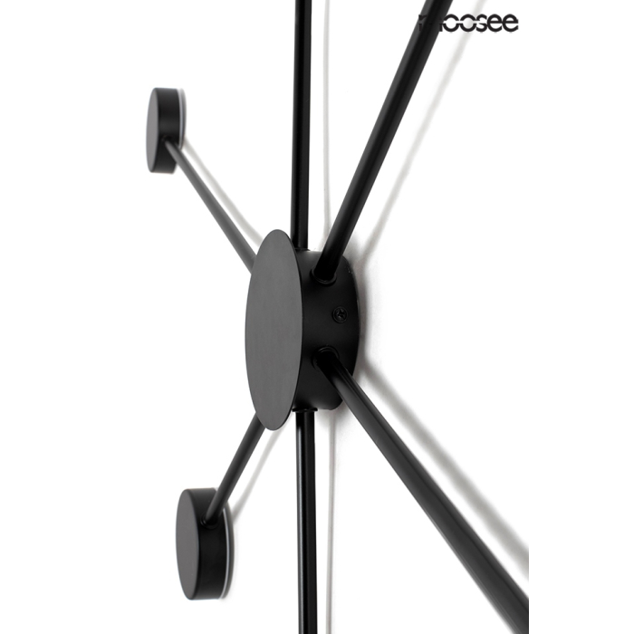 MOOSEE lampa ścienna SHADOW 6 czarna (MSE010100247)