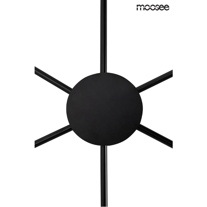 MOOSEE lampa ścienna SHADOW 6 czarna (MSE010100247)