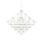 King Home Lampa wisząca CONSTELATION 77 - LED, stal szczotkowana (MD8186-770)