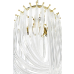 King Home Lampa wisząca MURANO S złota - szkło, metal (JD9607-S.GOLD)