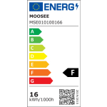 Moosee MOOSEE lampa wisząca SATURNUS 47 DUO złota - LED, kryształ, stal szczotkowana (MSE010100166)