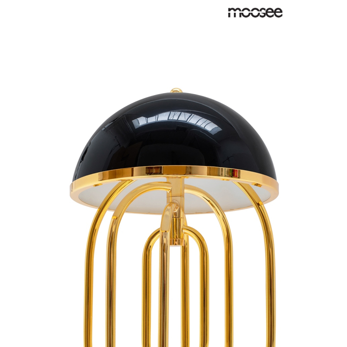 Moosee MOOSEE lampa stołowa BOTTEGA złota / czarna (MSE010300152)