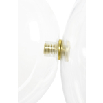 King Home Lampa wisząca CAPRI LINE 5 złota - 300 LED, aluminium, szkło (XCP9148-5B)