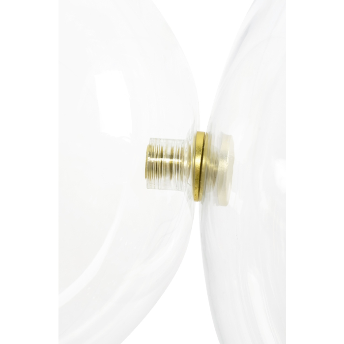 King Home Lampa wisząca CAPRI LINE 5 złota - 300 LED, aluminium, szkło (XCP9148-5B)